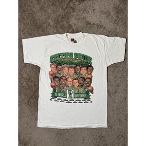 Vintage Mens Tshirt 90s Boston Celtics Pride A Winning Tradition 50 Years Size L